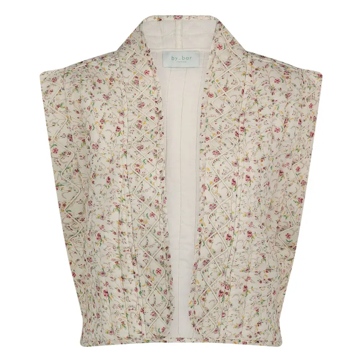 Veste Isla Flower | Ecru- Image produit n°0