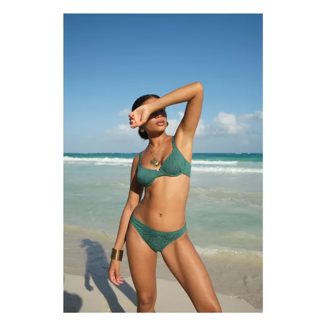 Bañador Brooke Palm | Verde bosque