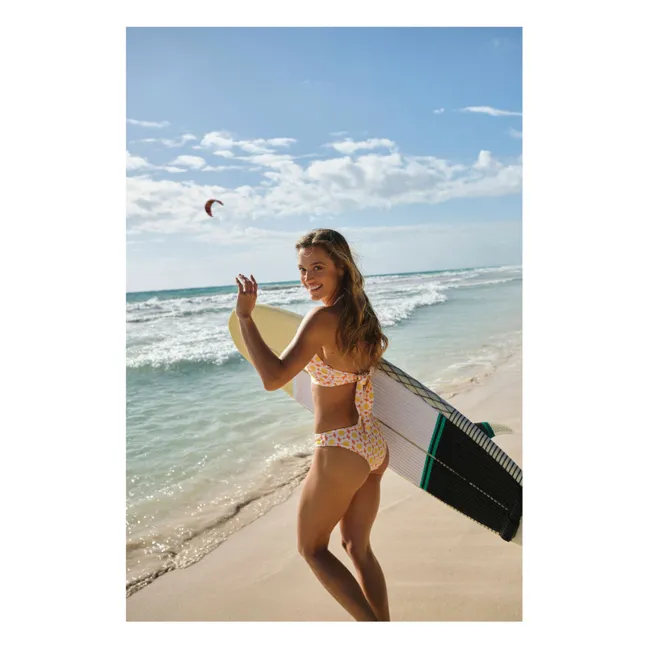 Bas de Maillot Billie Sun Fibres Recyclées | Jaune