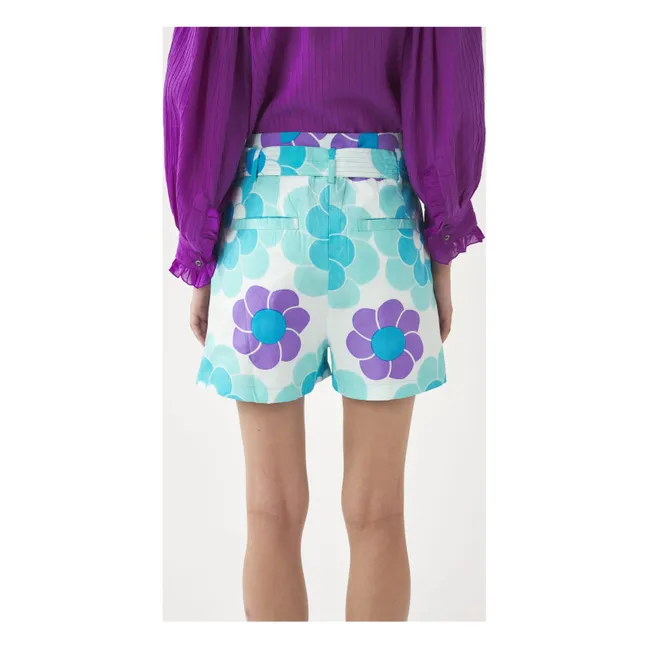 Suny Shorts aus Baumwollpopeline | Blau