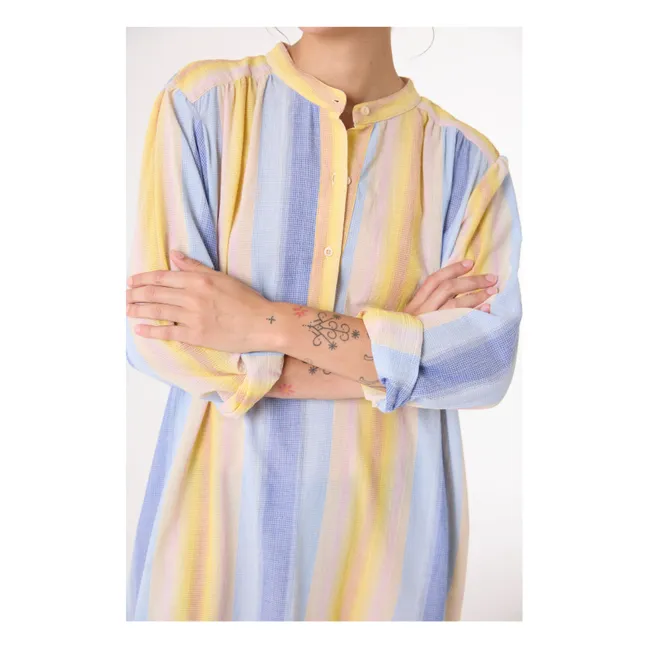 Nina Cruz organic cotton dress | Blue