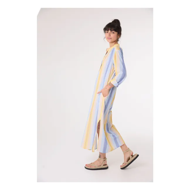 Nina Cruz organic cotton dress | Blue