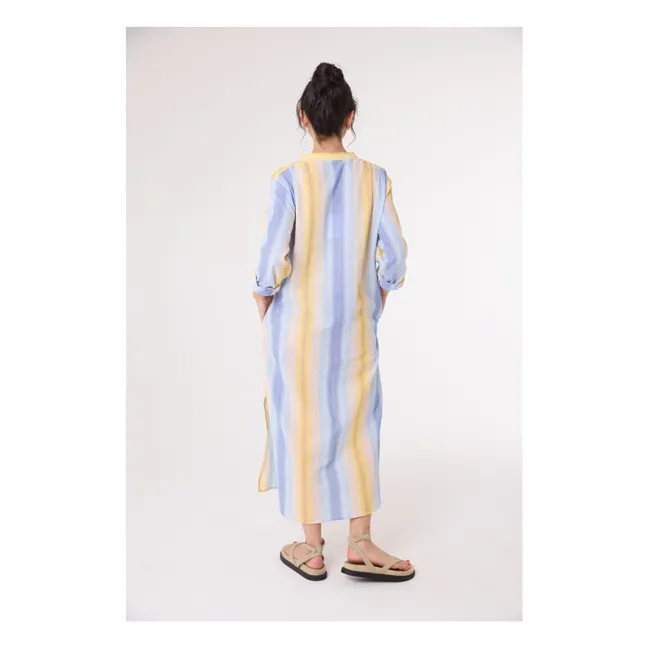 Abito in cotone organico Nina Cruz | Blu