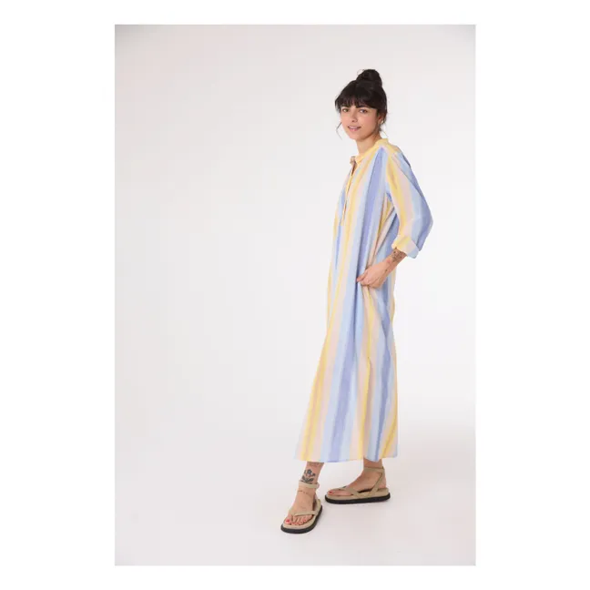 Nina Cruz organic cotton dress | Blue