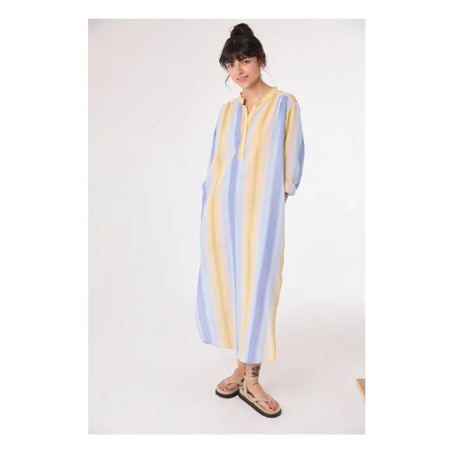 Nina Cruz organic cotton dress | Blue