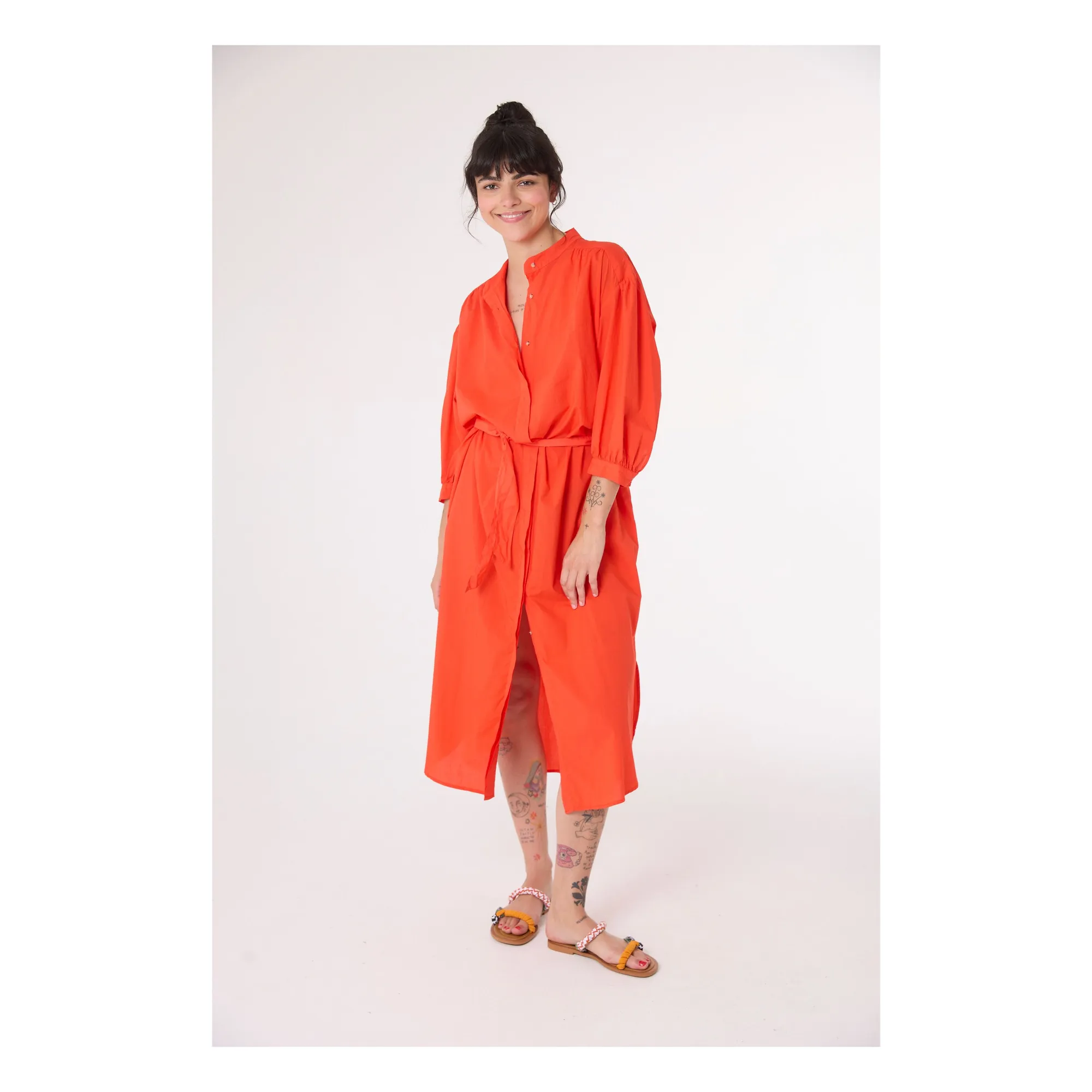 Sacrécoeur Orange Monica Dress