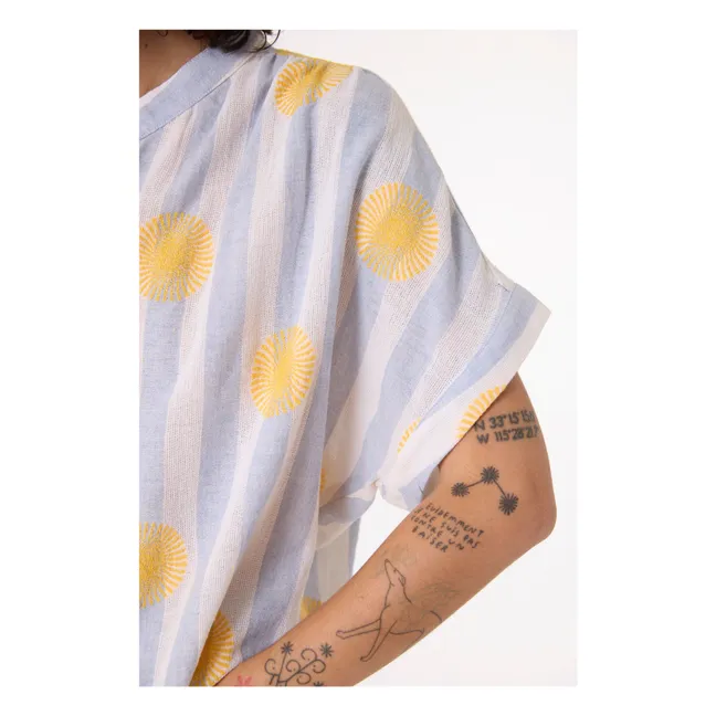 Louison Soleil blouse | Blue