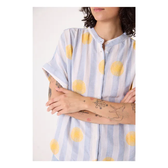 Louison Soleil blouse | Blue