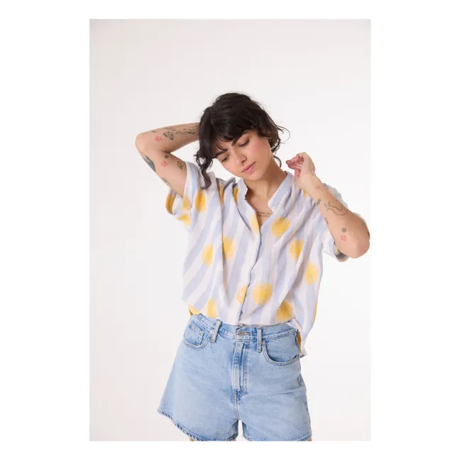 Louison Soleil blouse | Blue