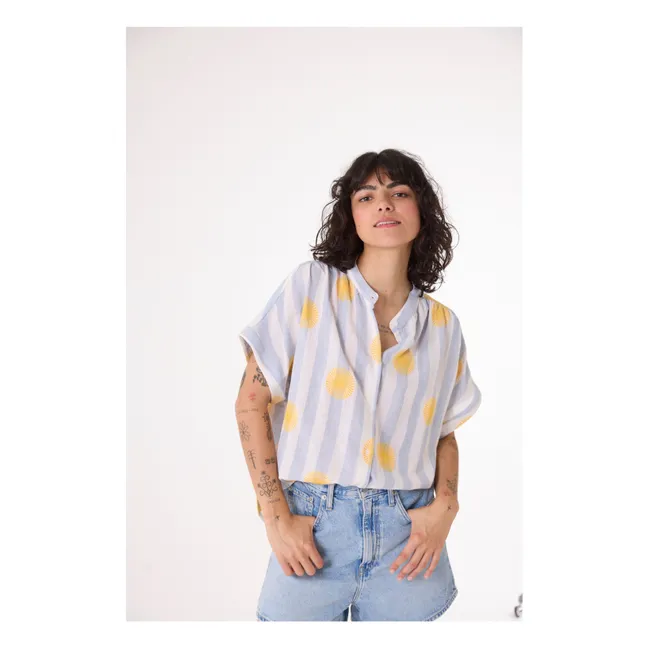Louison Soleil blouse | Blue