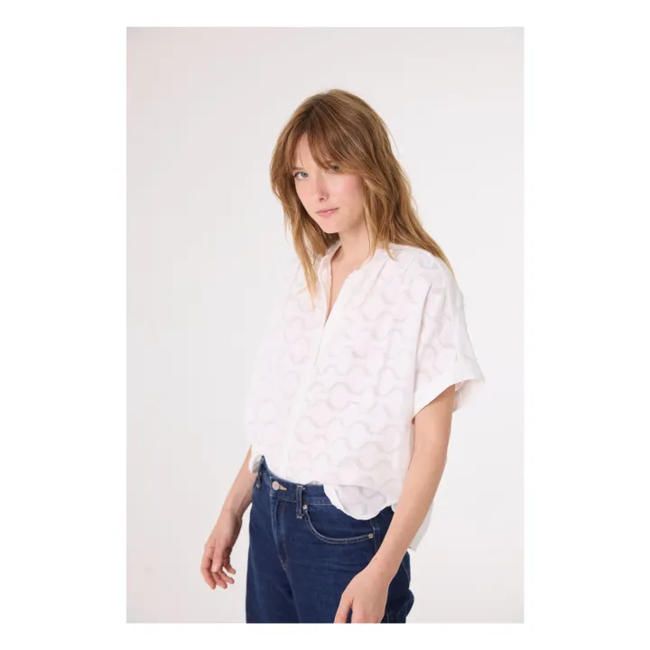 Louison Carioca blouse | Ecru- Product image n°2
