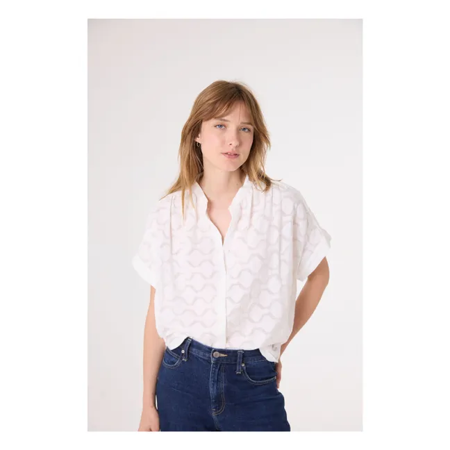 Louison Carioca blouse | Ecru