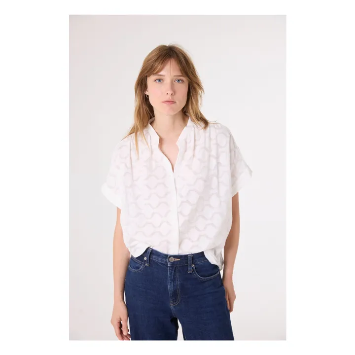 Louison Carioca blouse | Ecru- Product image n°0