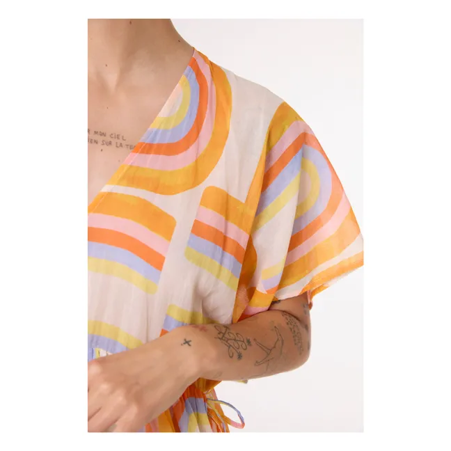 Abito Alba Rainbow | Giallo