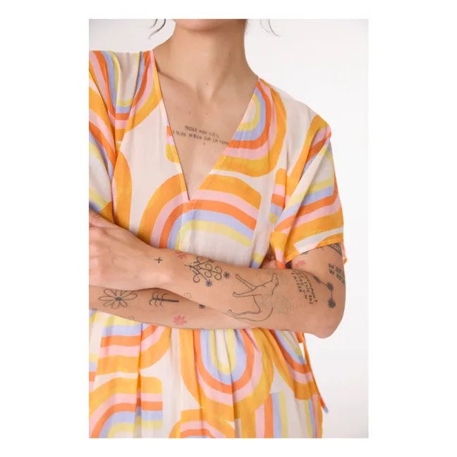 Abito Alba Rainbow | Giallo