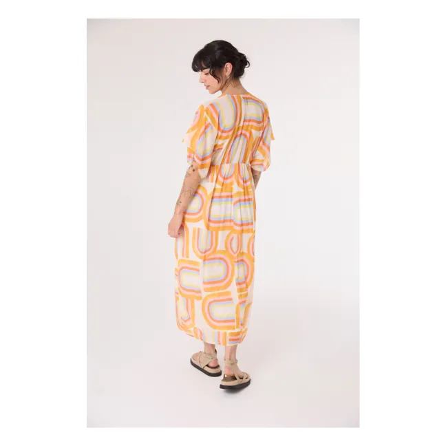 Abito Alba Rainbow | Giallo
