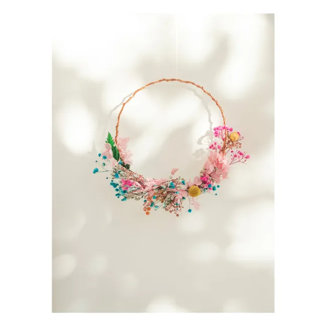 Kit DIY - Mi corona de flores secas