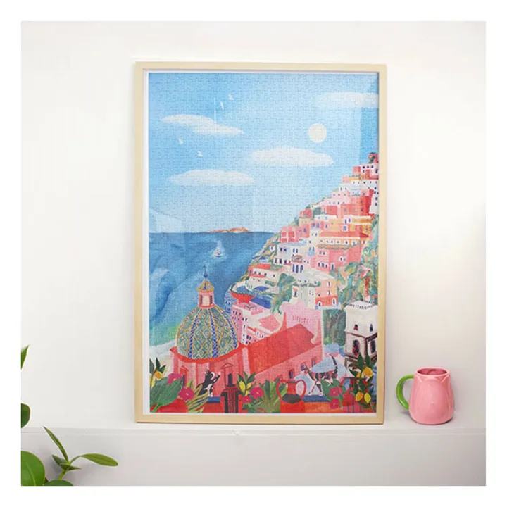 Puzzle Positano de Flore @Papier Coton - 1000 piezas- Imagen del producto n°1