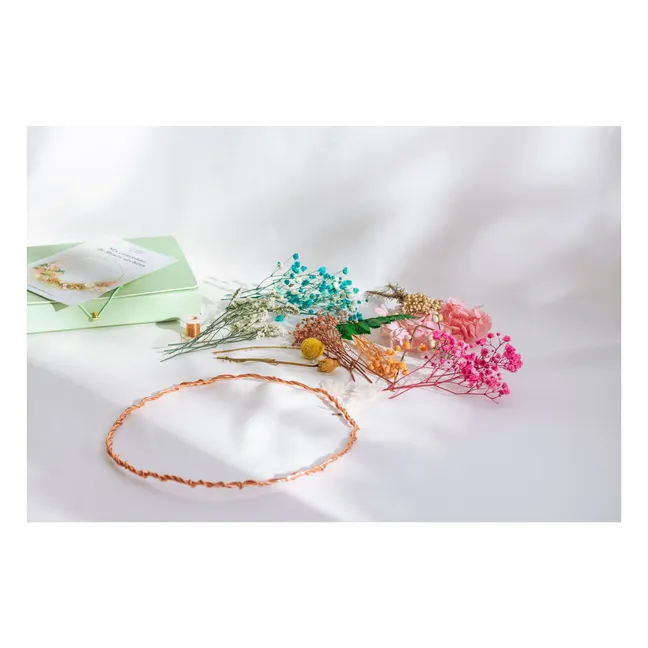 Kit DIY - Mi corona de flores secas