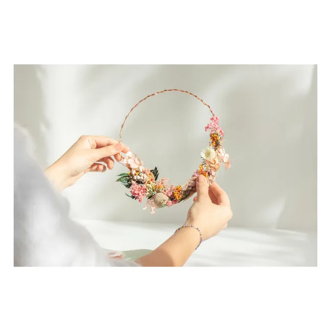 Kit DIY - Mi corona de flores secas