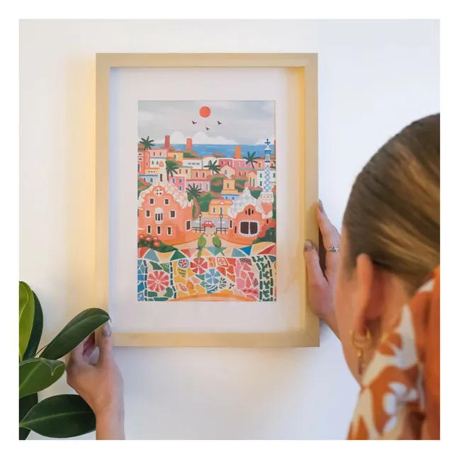 Kit para pintar números - Barcelona by Dazlstudio