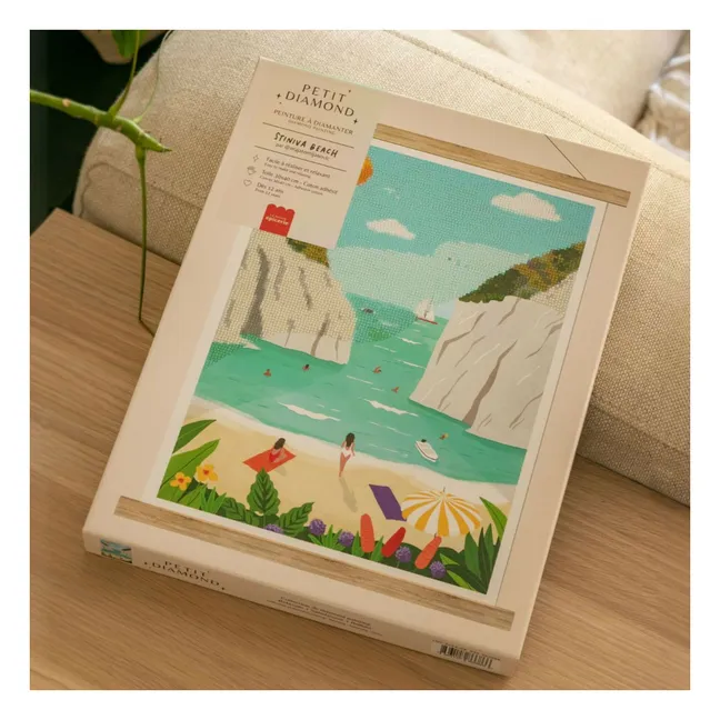 Diamond painting kit - Stiniva Beach by Maja Tomljanovic