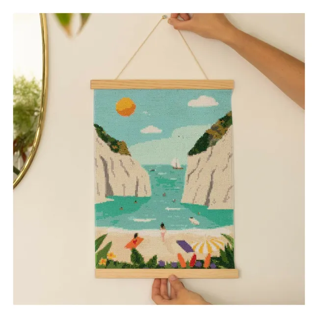 Diamond painting kit - Stiniva Beach by Maja Tomljanovic