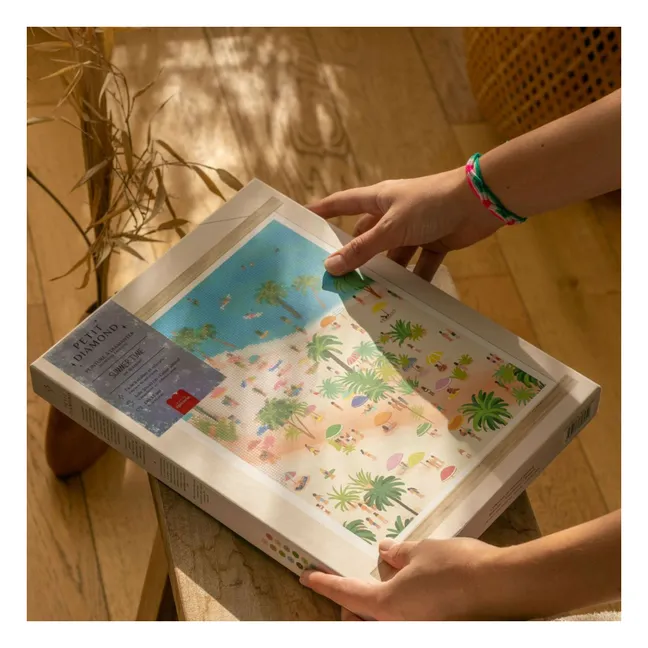 Kit de Diamond painting - Summer Time par Melisa Bilgici