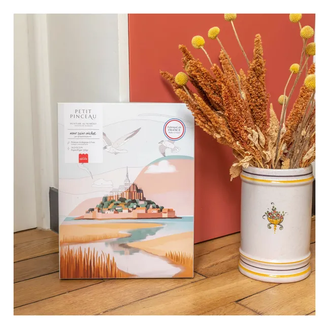 Numbered painting kit - Mont Saint-Michel by La Petite Epicerie