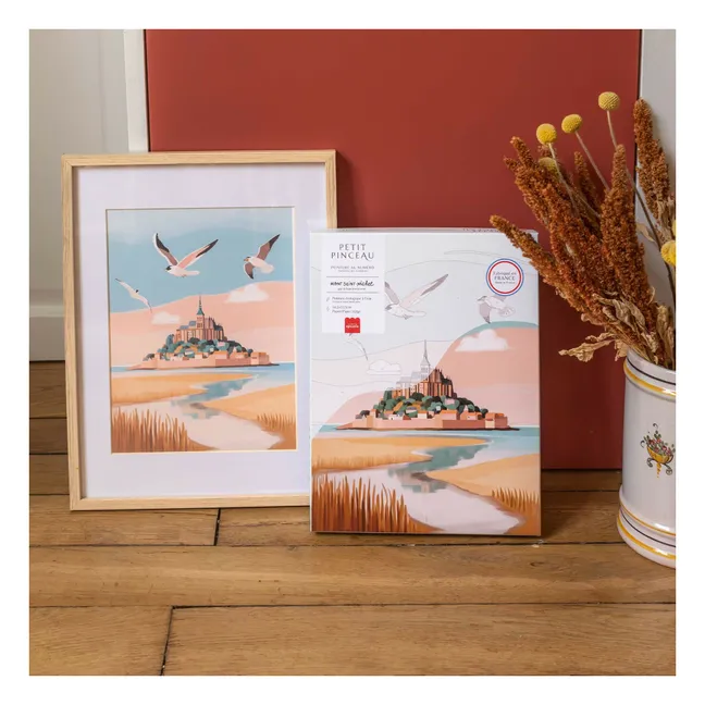 Kit de pintura numerado - Mont Saint-Michel by La Petite Epicerie