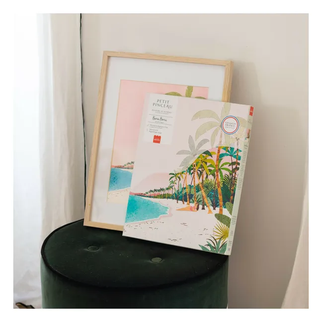 Numbered painting kit - Bora Bora by Tania Garcia