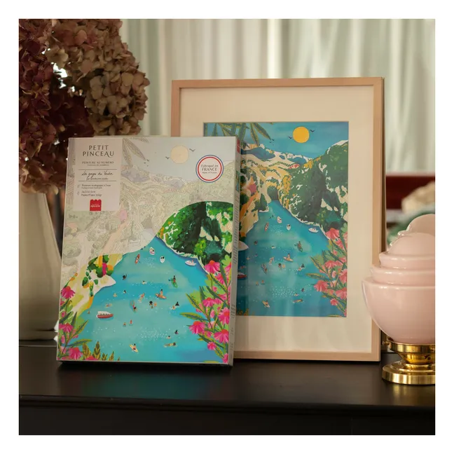 Numbered painting kit - Les Gorges du Verdon by Nolwenn Studio
