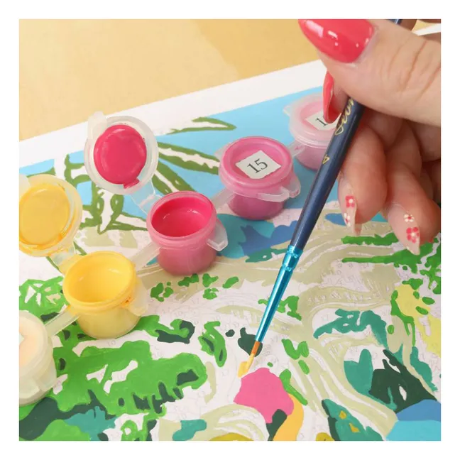 Numbered painting kit - Les Gorges du Verdon by Nolwenn Studio