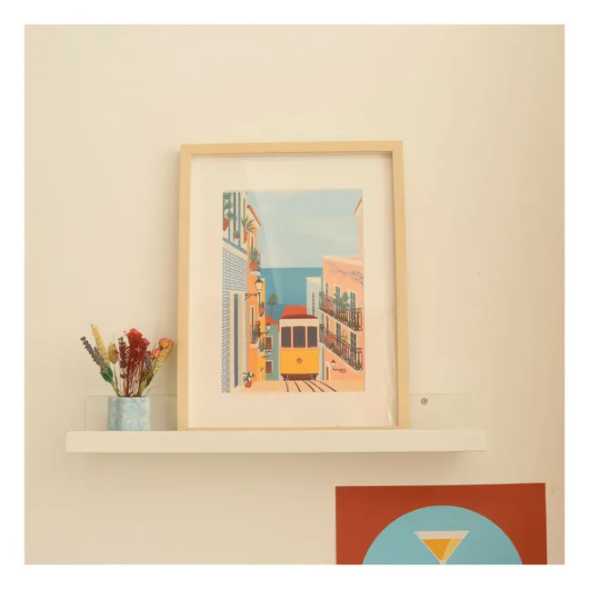 Kit de peinture au numéro - Lisbon Tram par Vero Illustrates