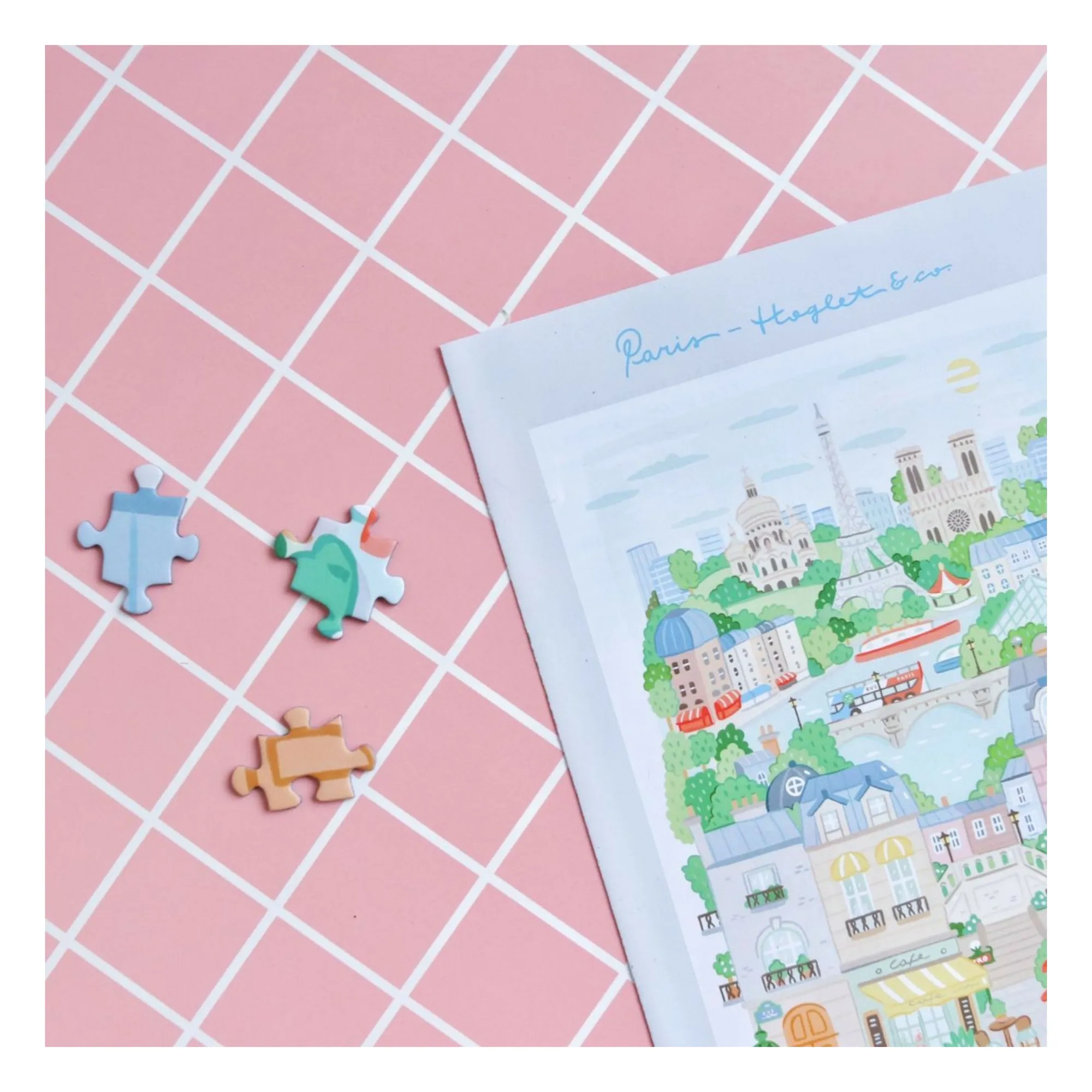 Puzzle Paris by Hoglet &amp; co - 1000 pieces- Product image n°4