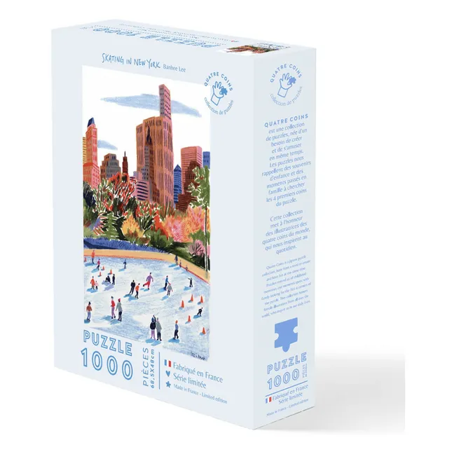 Puzzle Patinaje en Nueva York de Ban Hee - 1000 piezas