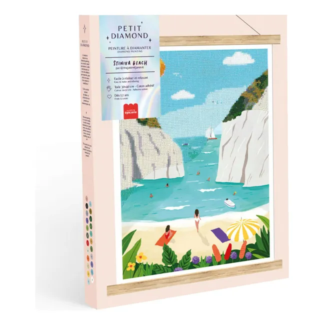Diamond painting kit - Stiniva Beach by Maja Tomljanovic