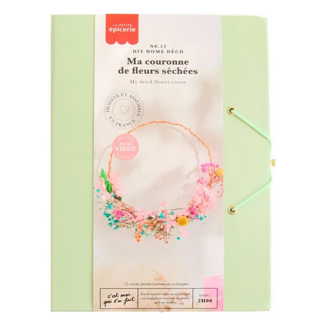 Kit DIY - Mi corona de flores secas