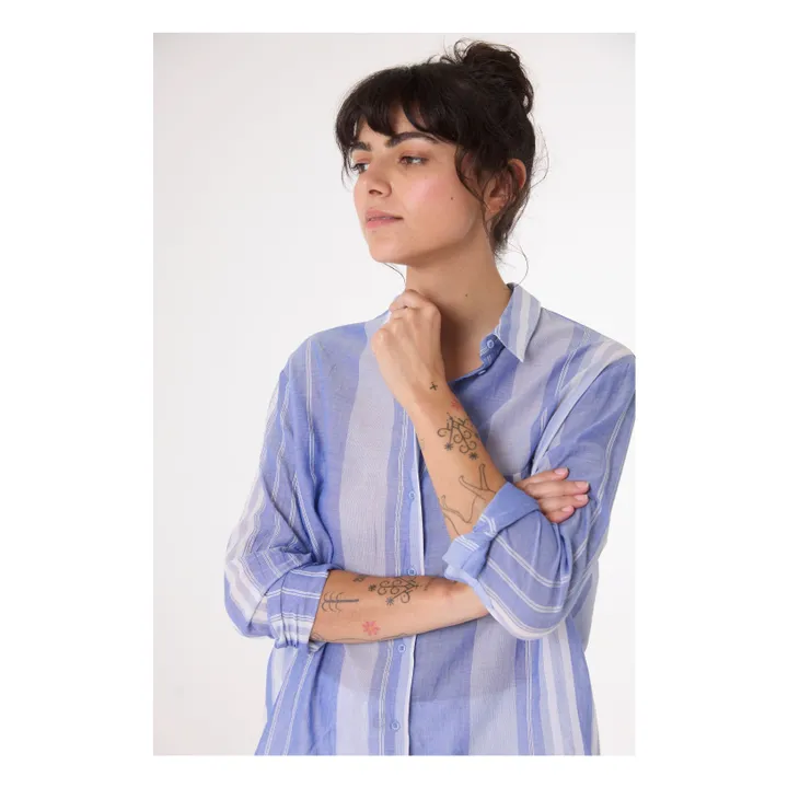 Hemd Manon Medi | Blau- Produktbild Nr. 4