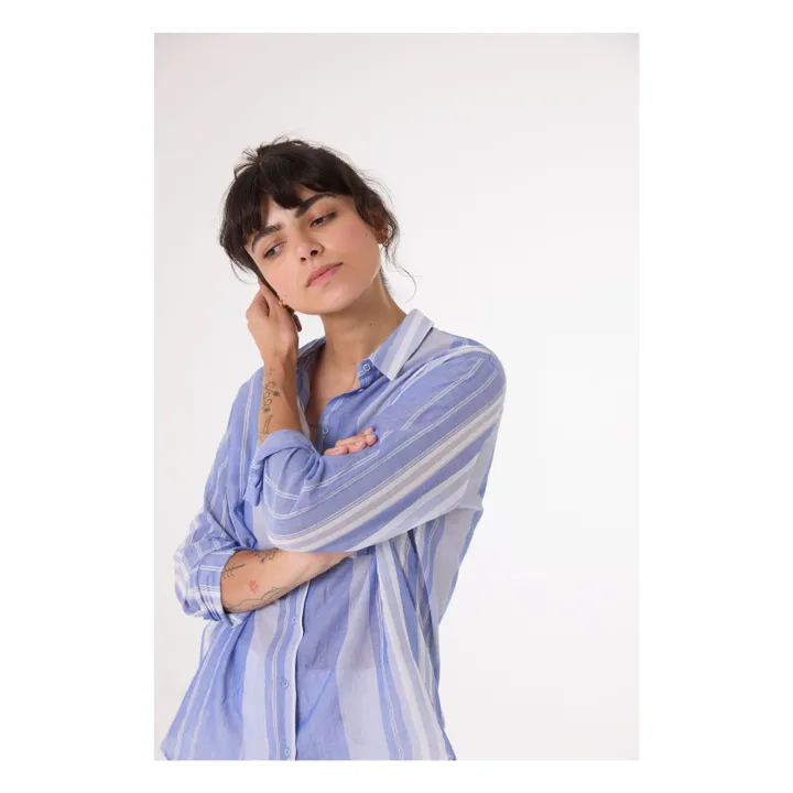 Hemd Manon Medi | Blau- Produktbild Nr. 3