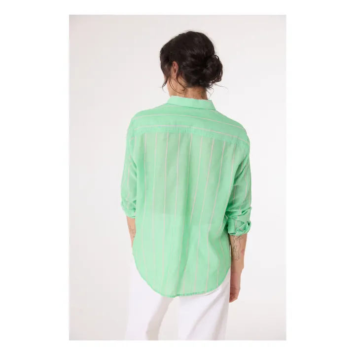 Shirt Manon Streifen | Grün- Produktbild Nr. 3