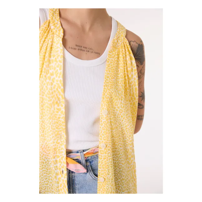 Maé Jungle Dress | Yellow
