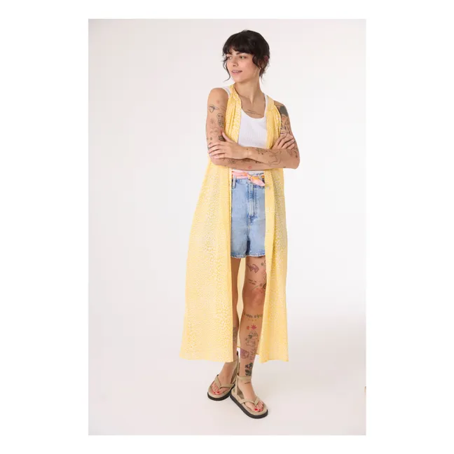 Maé Jungle Dress | Yellow