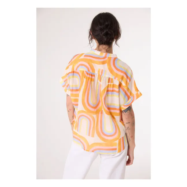 Louison Rainbow blouse | Yellow