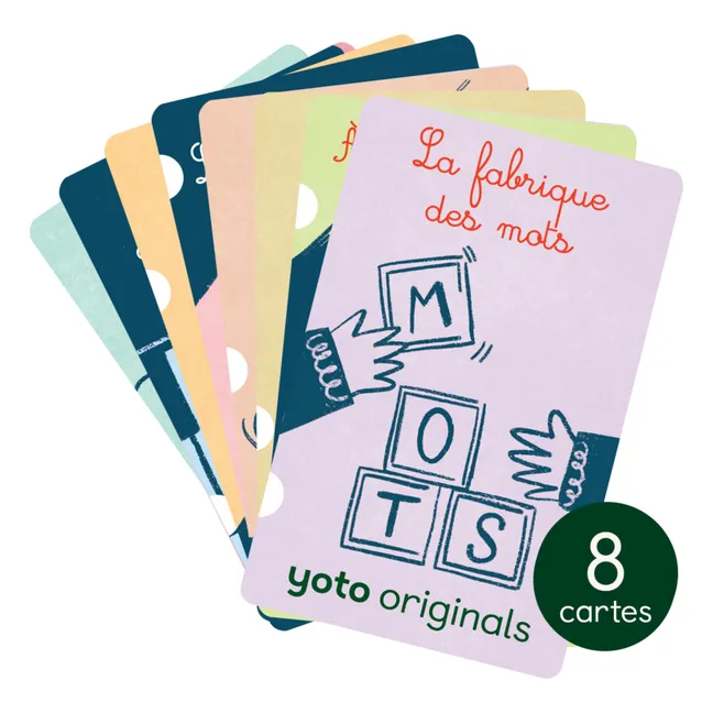 Karten Lesen ist ein Spiel - 8er-Pack