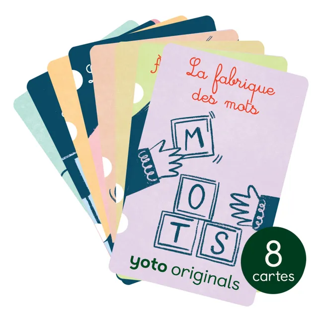 Reading is a Game cards - Pack of 8
