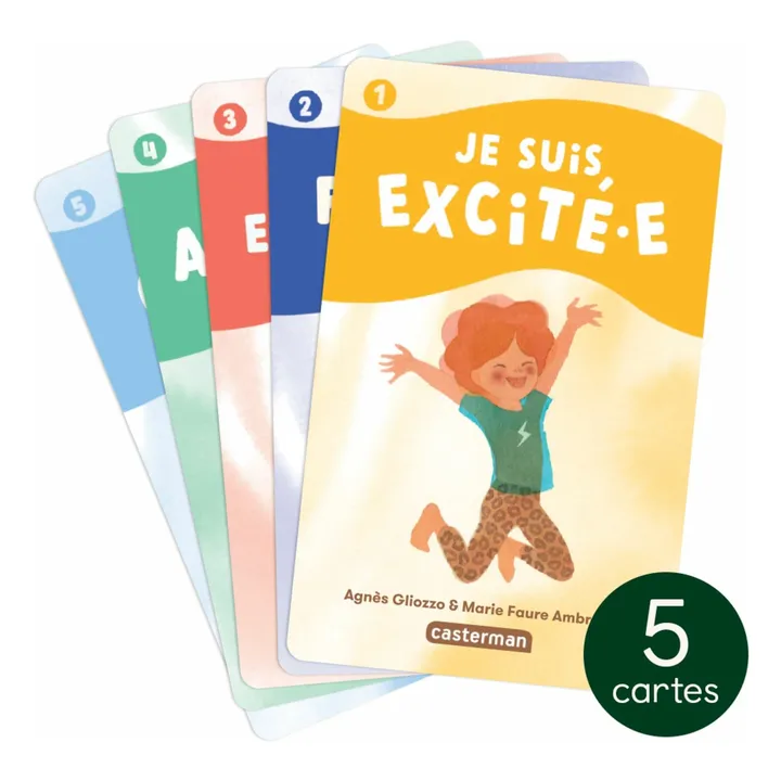Cartes Le yoga des émotions - Pack de 5- Image produit n°0