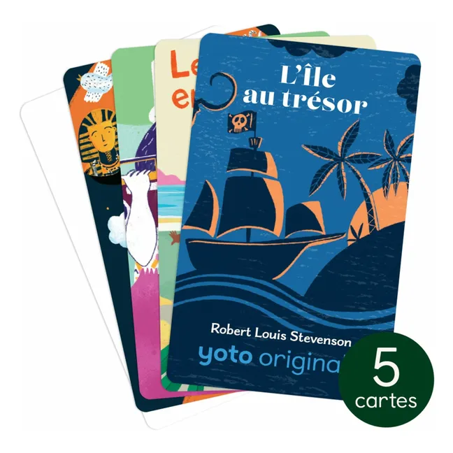 Entdeckungskarten 7-11 Jahre - 5er Pack