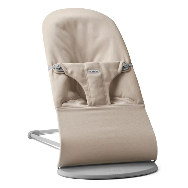 Tumbona Bliss de punto jaspeado | Beige