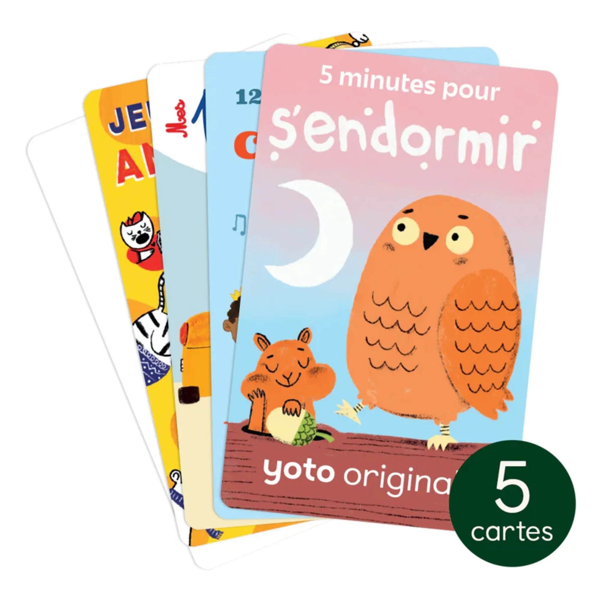 Yoto Player - Cartes Découverte 3-7 ans - Pack de 5 (Yoto Player) - Couverture